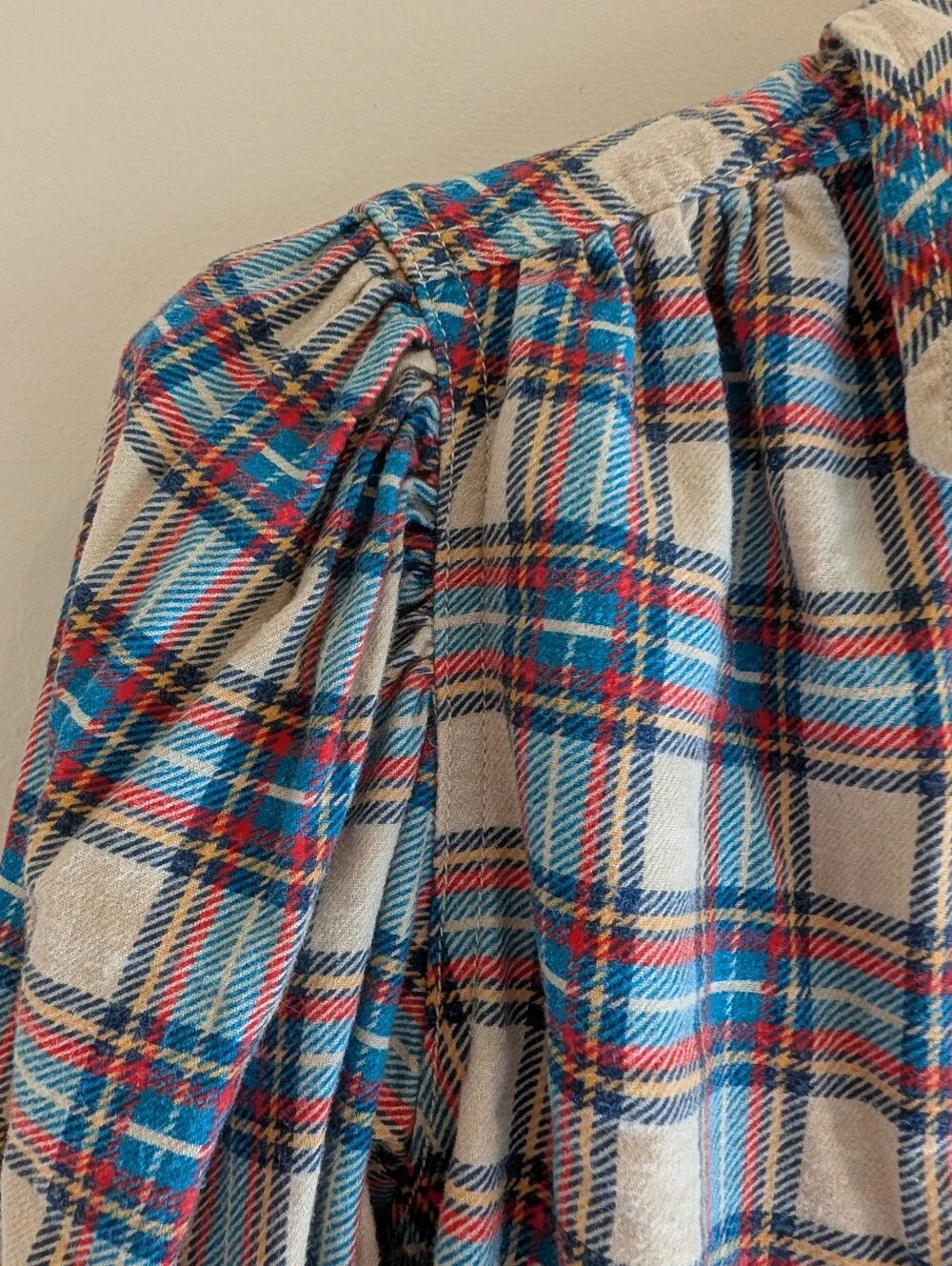 THE GREAT Tableau Top Market Plaid - Picture 4 of 9